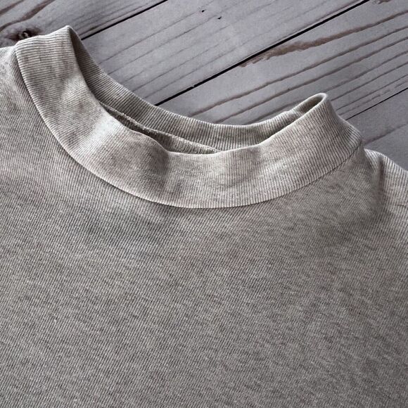 Tonlè Long Sleeve Cotton Minidress In Cream Size Xtra Small - Picture 9 of 13